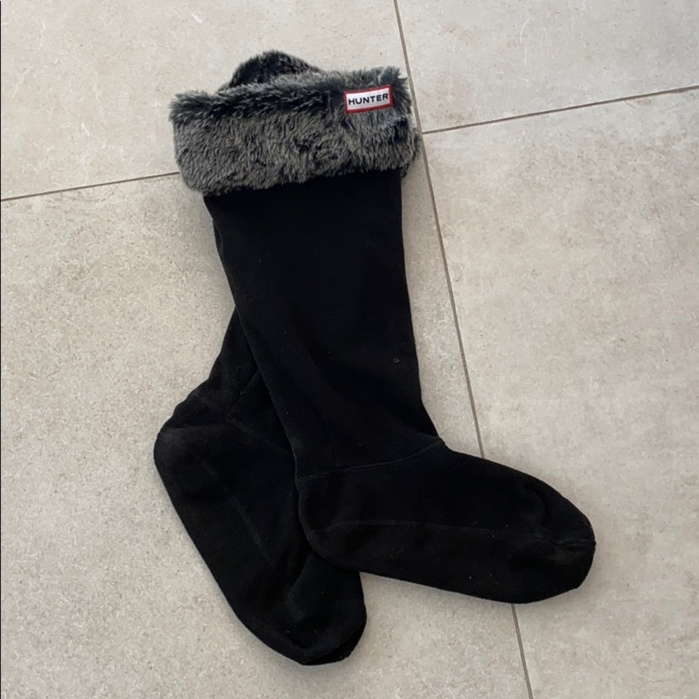 Hunter Boot Cover with fur